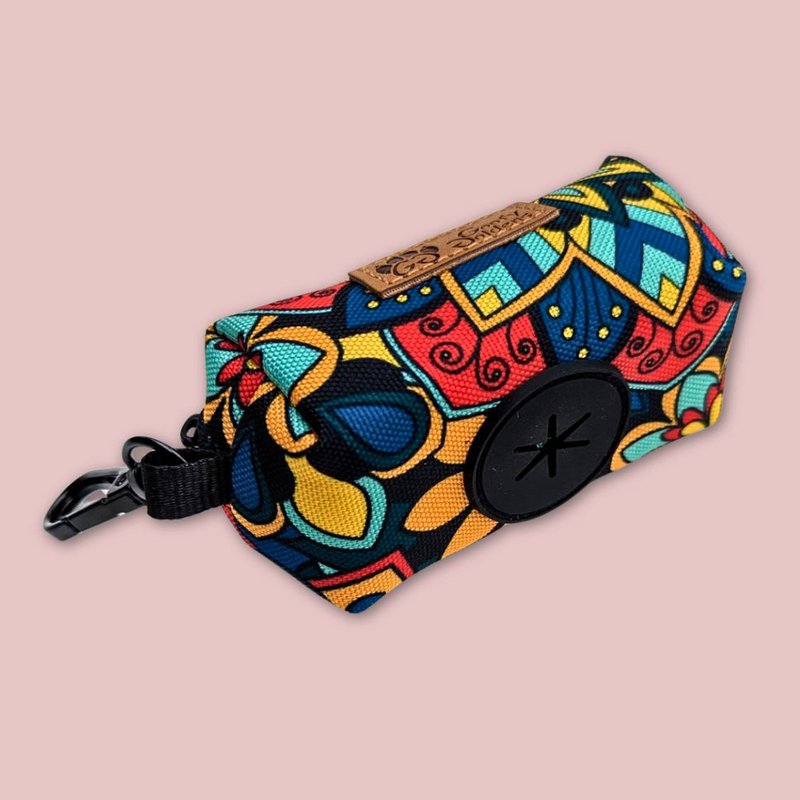 Mandala waste bag pouch
