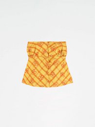 Harlekijn bloemenprint top