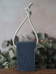 Savon sur corde - Noir de Carbone