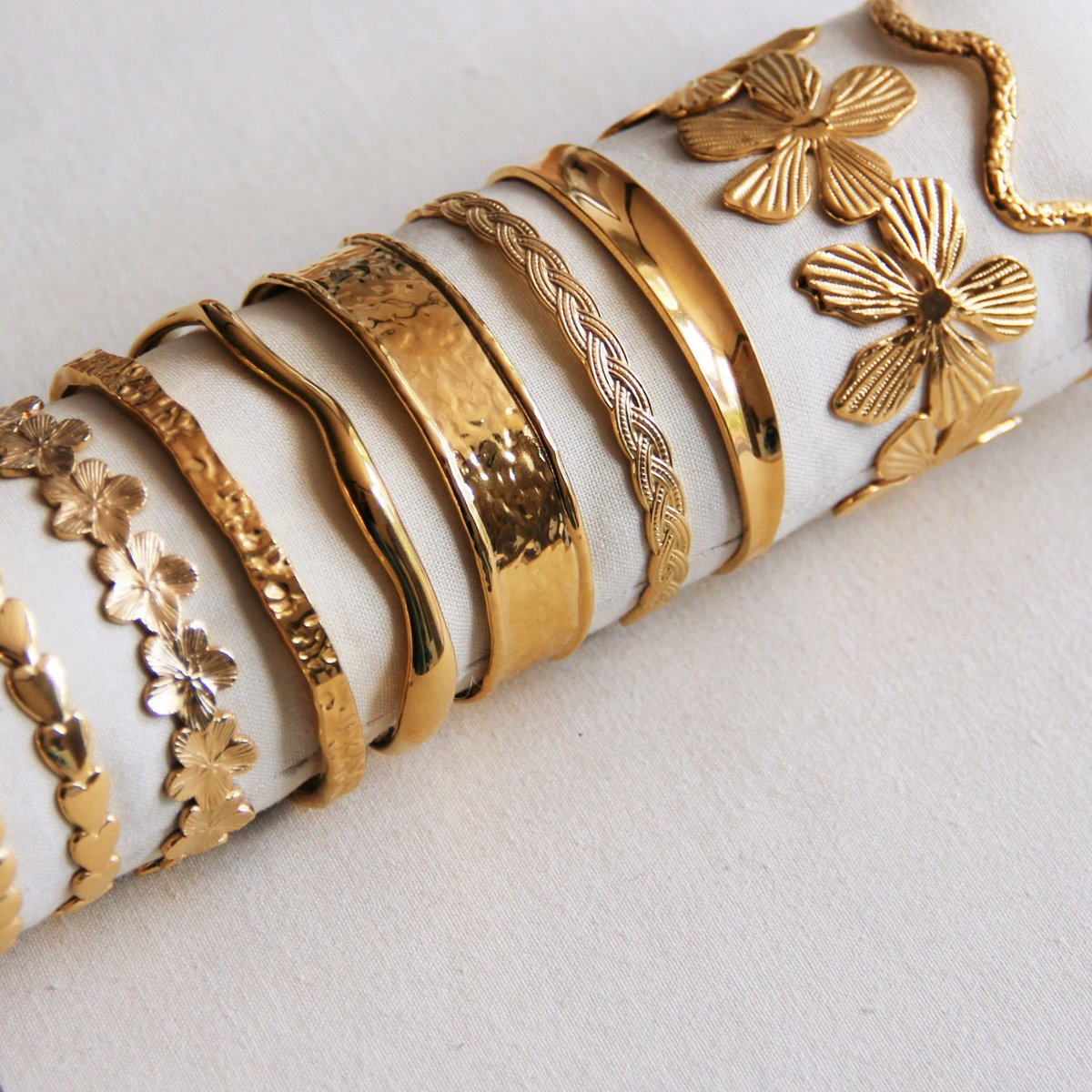 Armreifdruck - Gold