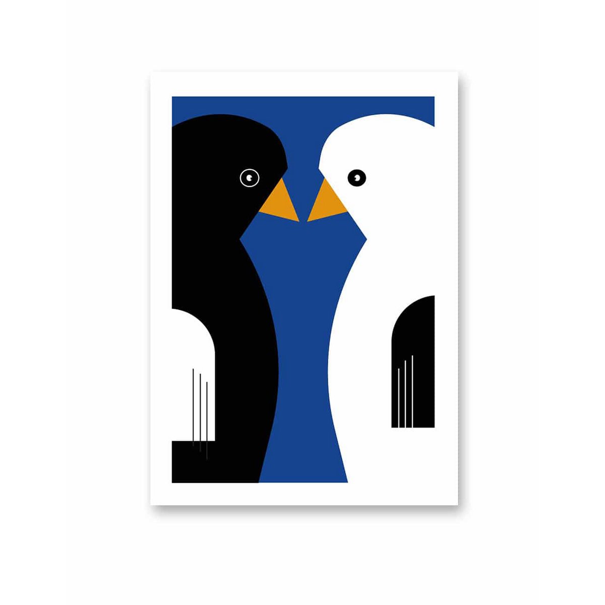 LOVEBIRDS | FSC® postcards | Dutch Design