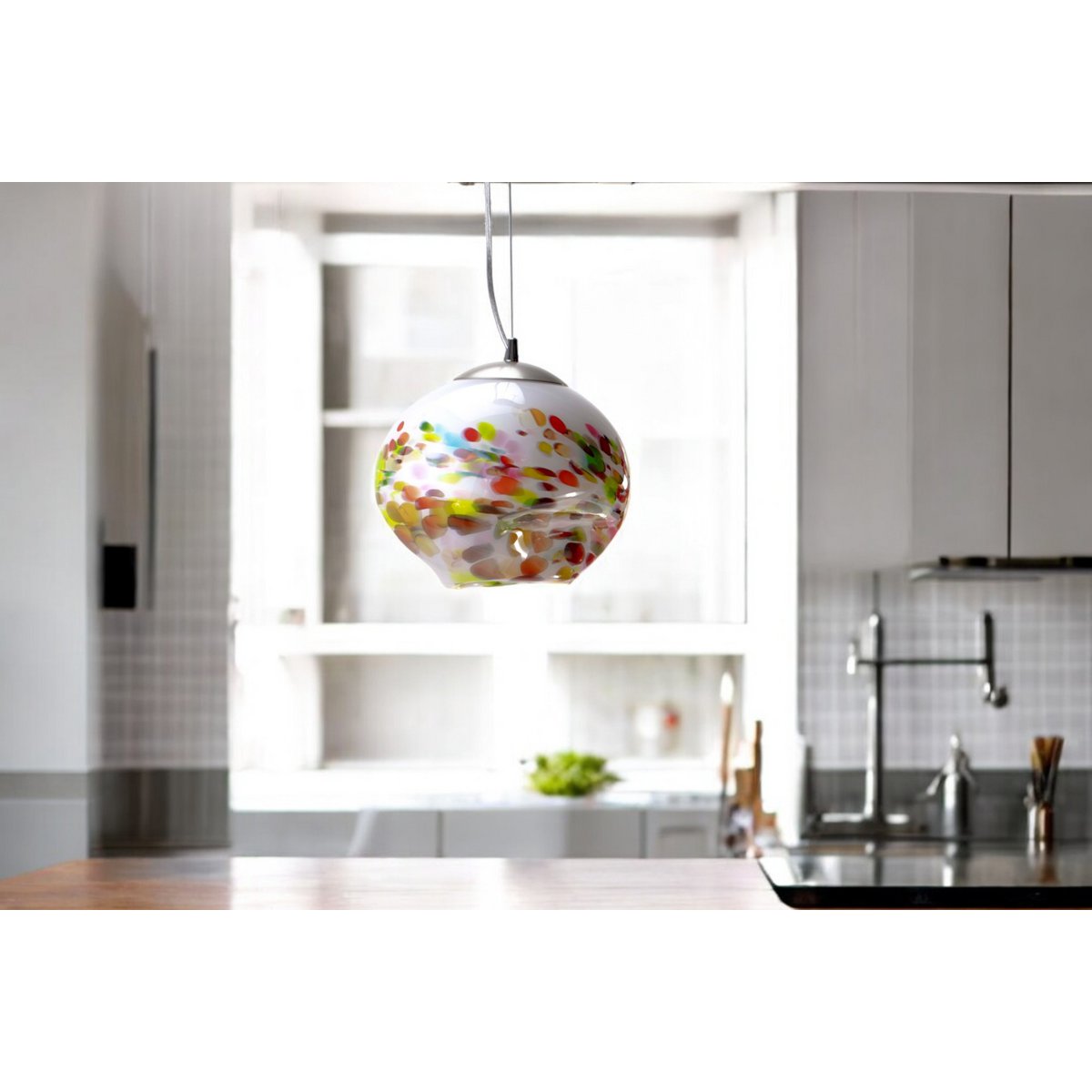Hanglamp Murrina Bol | Glass Pendant | Design Hanglamp