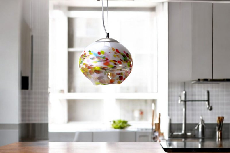 Hængende lampe Murrina Bol | Glas vedhæng | Design hængende lampe