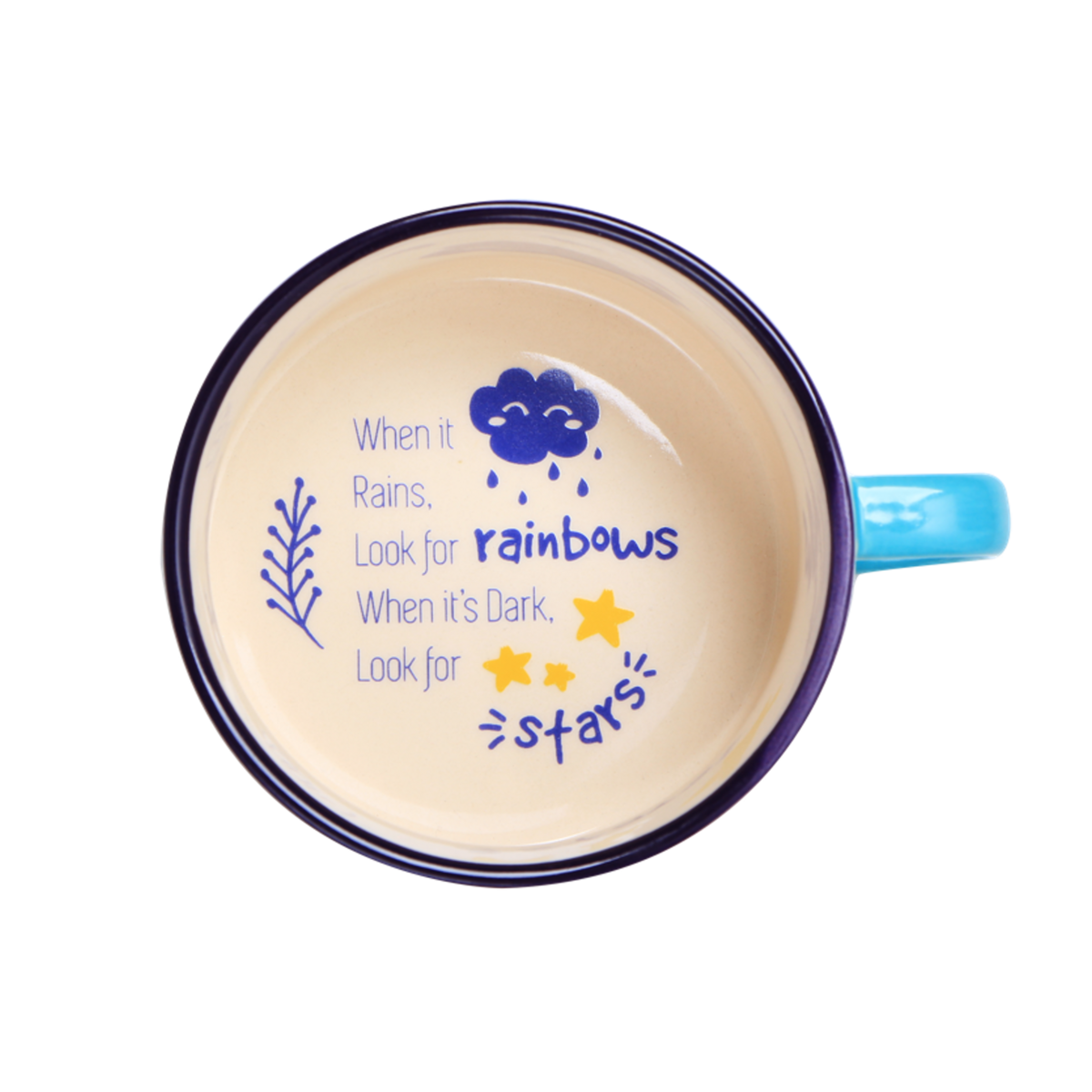 Rainbows & Stars, Stonenamel Soup Cup, bakvorm