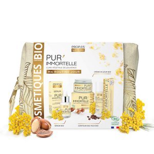 PUR'IMMORTELLE DAY KIT - 3 BIOLOGISCHE ANTI-VEROUDERINGSBEHANDELINGEN - CADEAU