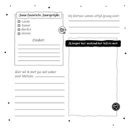 Libro da compilare SilliBeads - You are my Darling - Hardcover Wire-o (GAMMA NERO/BIANCO)