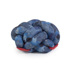 Knotty Knot Groot knoopkussen - Jeansblauw