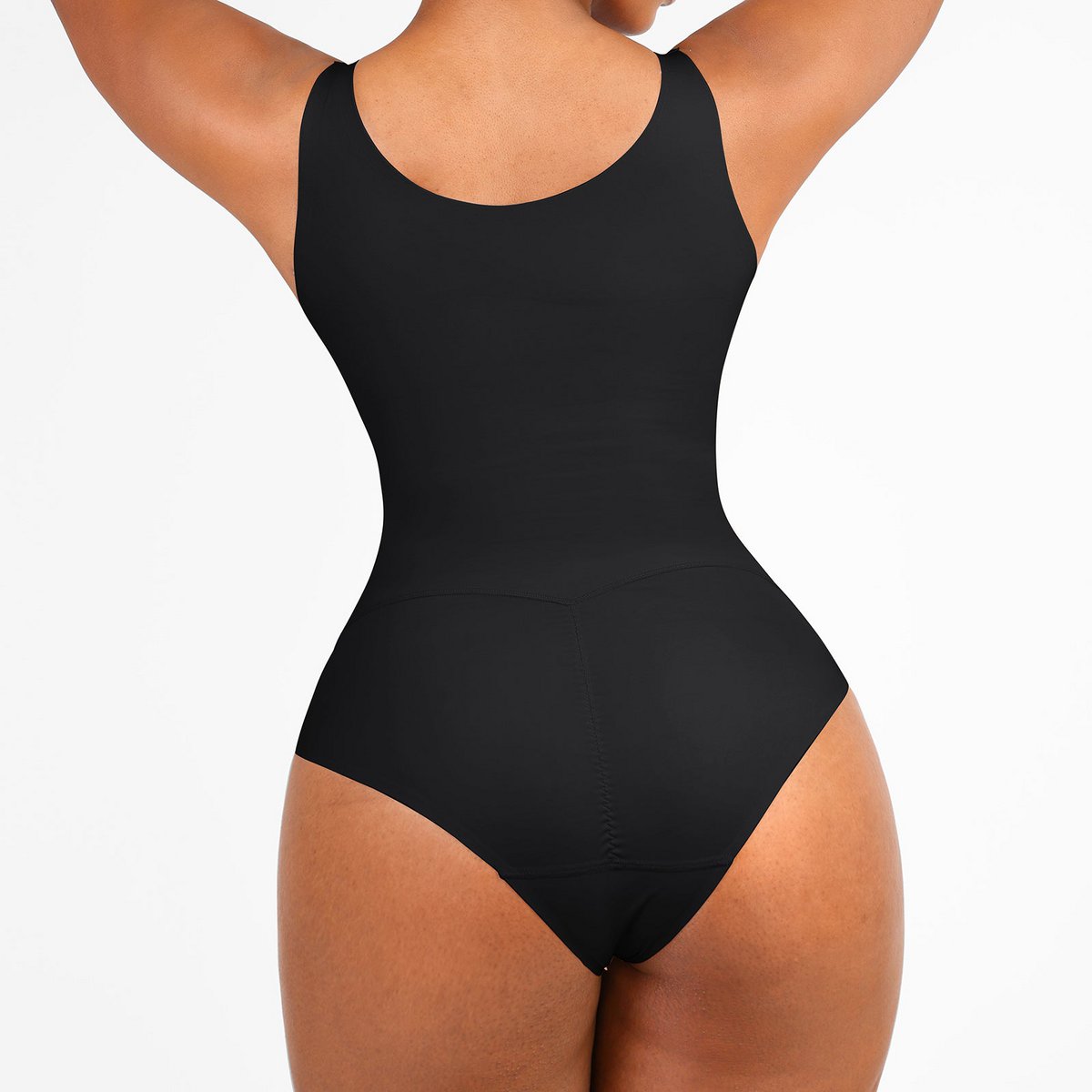 Sømløs Bodysuit Shapewear - Sort