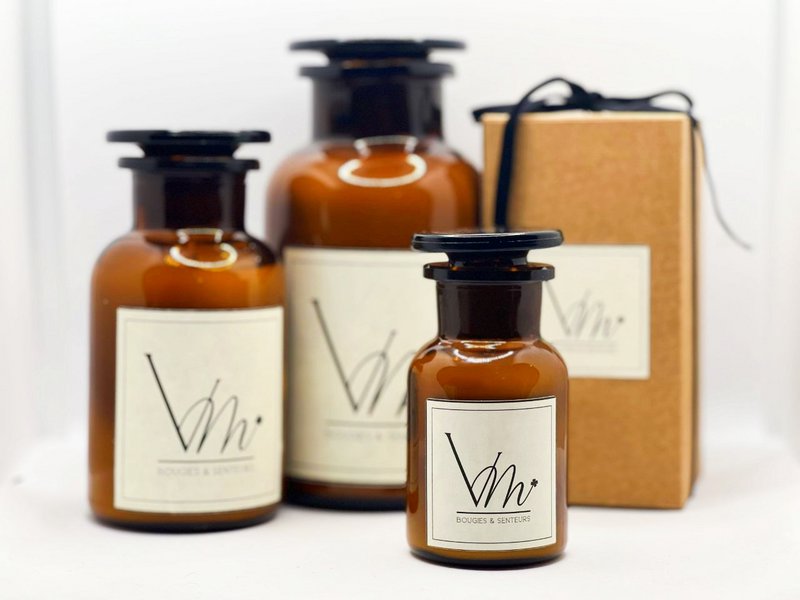 Bernsteinflasche - 250 ml