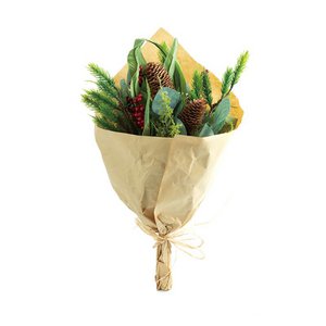Bouquet of artificial flowers 46cm Christmas
