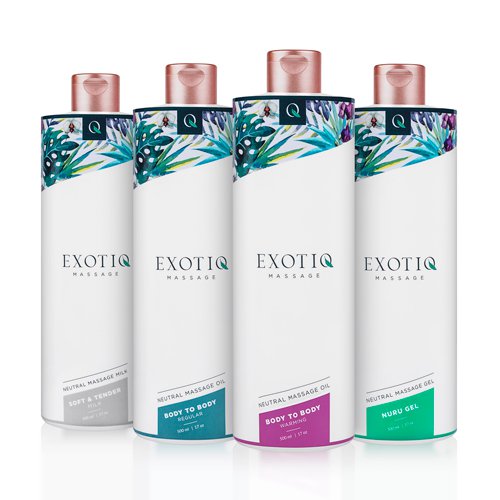 Exotiq - Miękkie i delikatne mleczko do masażu - 500 ml