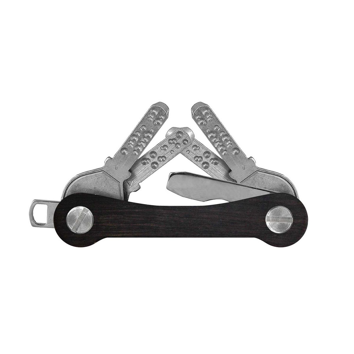 Key organizer wood S1 dark rosewood