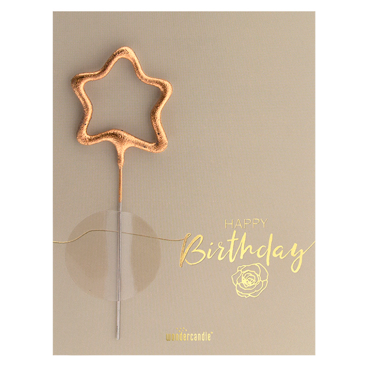 Birthday Greetings Sortiment Mini Wondercard