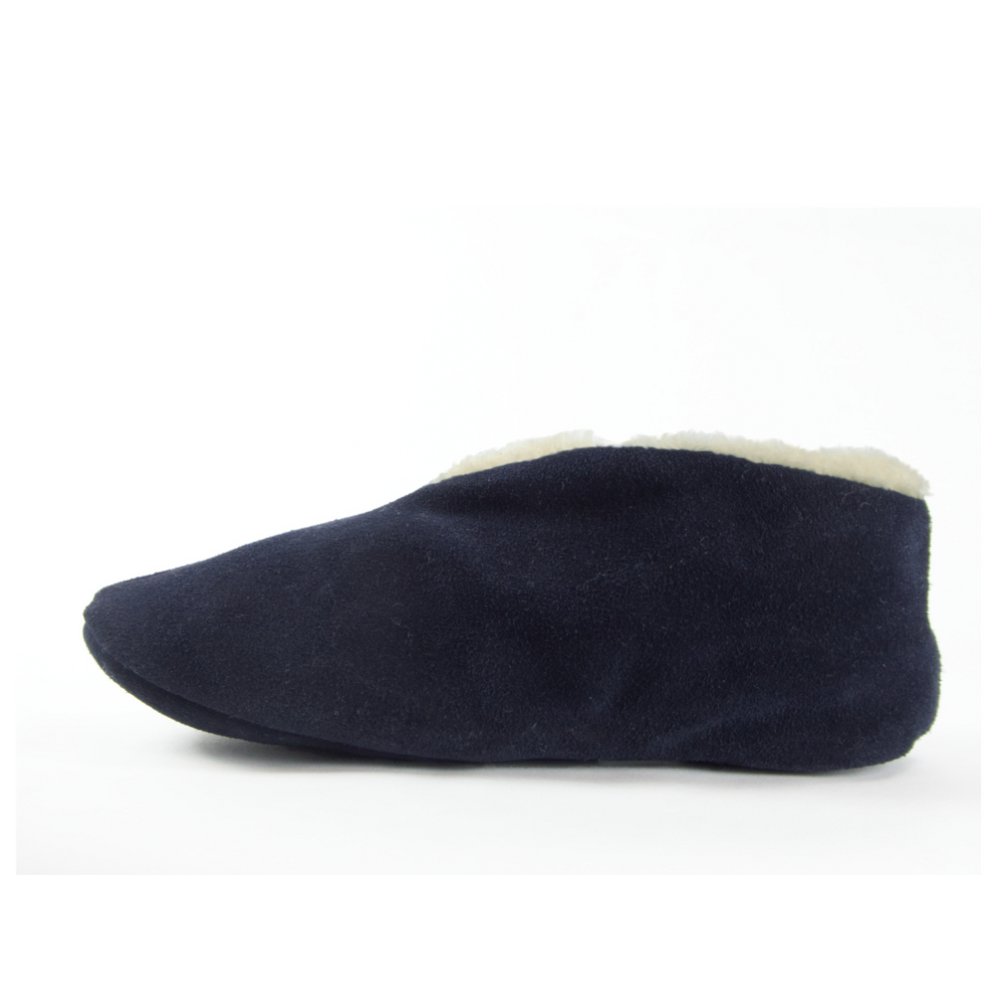 Spansk Slipper navy WOOL 36 - 48