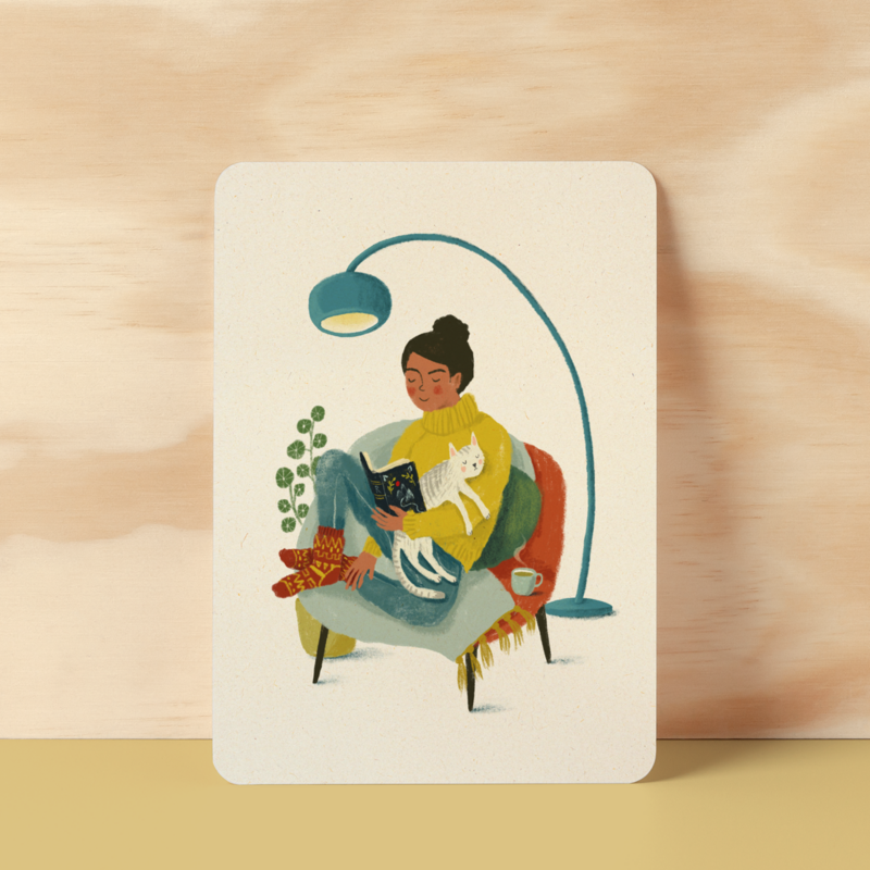 Postcard |  A good read