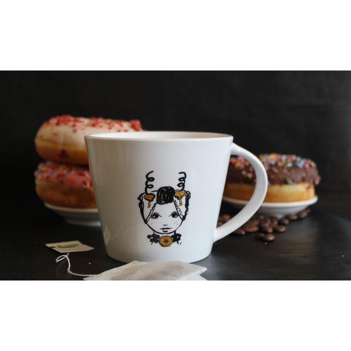 Tasse à thé 6 filles zélandaises