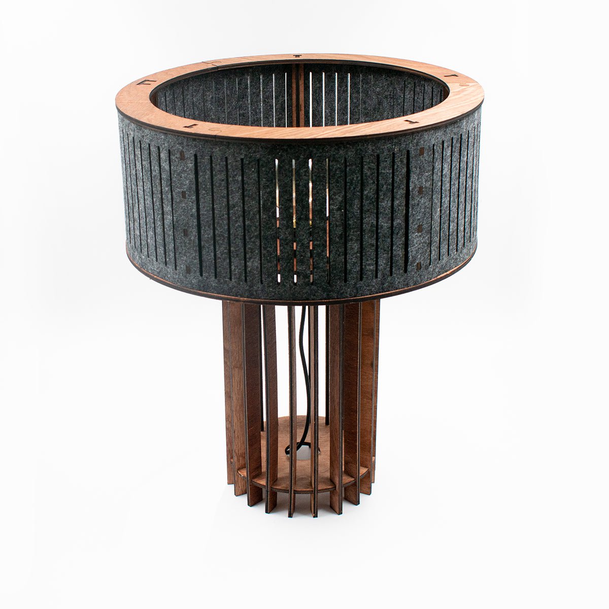 Akustisk bordlampe Cilindro