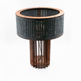 Akustisk bordlampe Cilindro