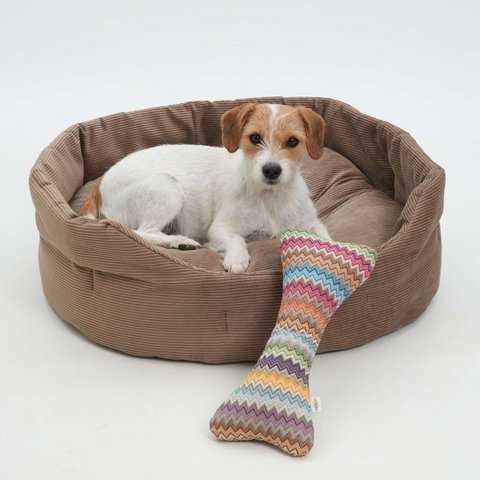 Hundekörbchen Chelsea Cord toffee