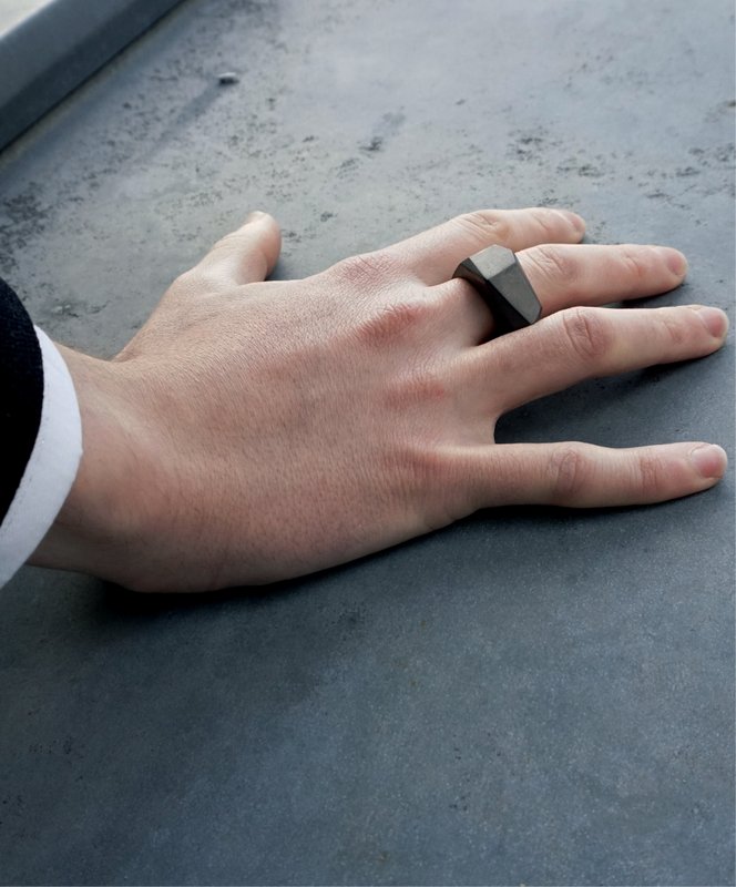 MULTIFACES Mann Ring
