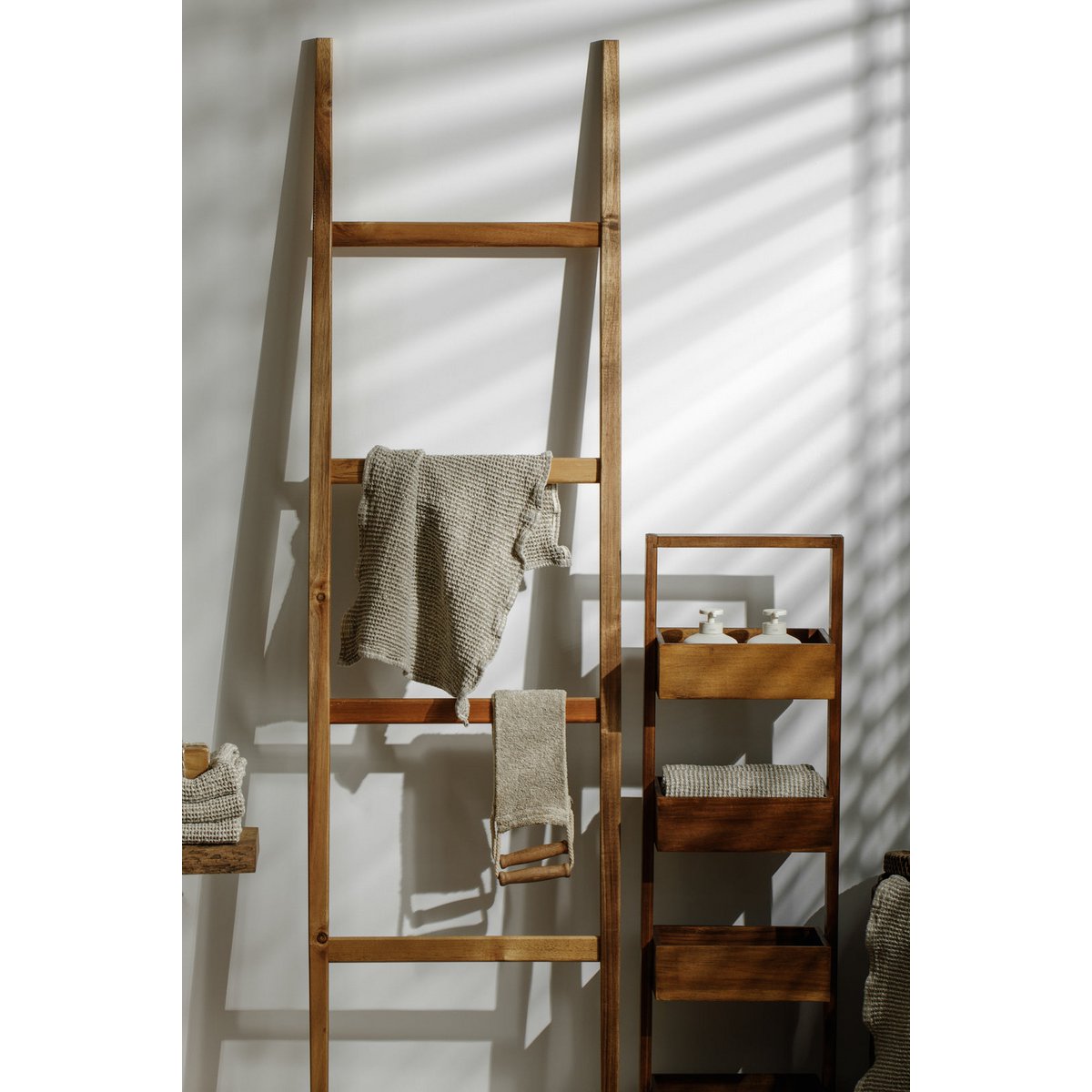 Drap de bain lin gaufré / Petit
