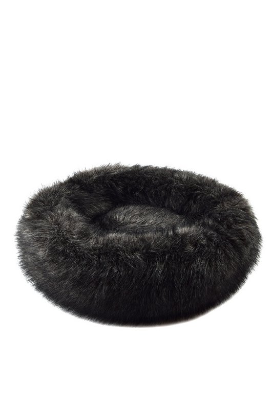 Hundeseng Sølv imiteret Pels 60x20