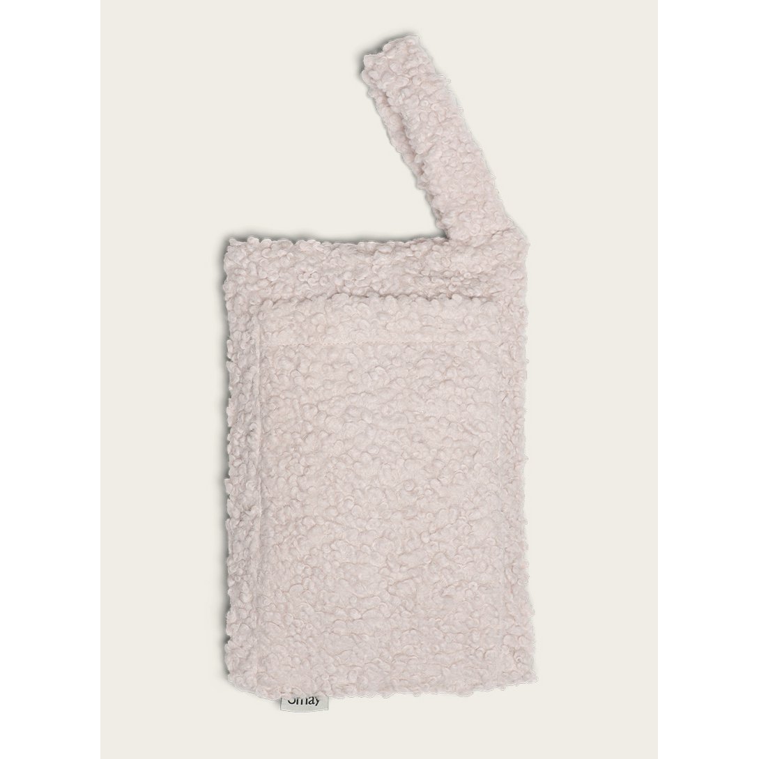 Omay Wipey Pouch Cremet Bouclé