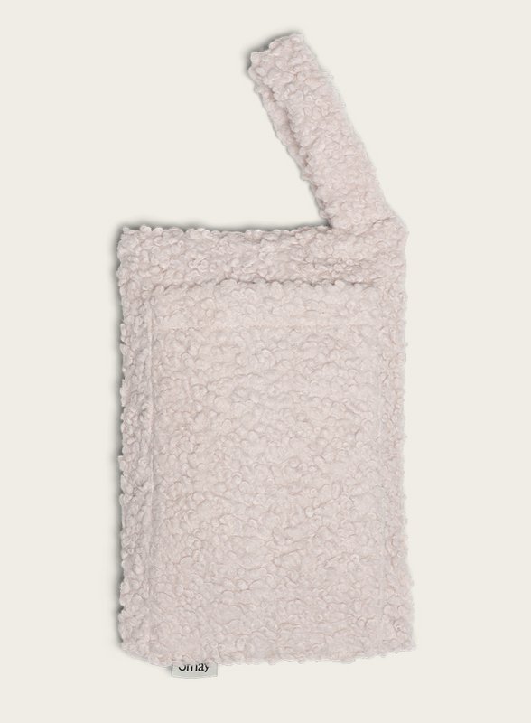 Omay Wipey Pouch Creamy Bouclé