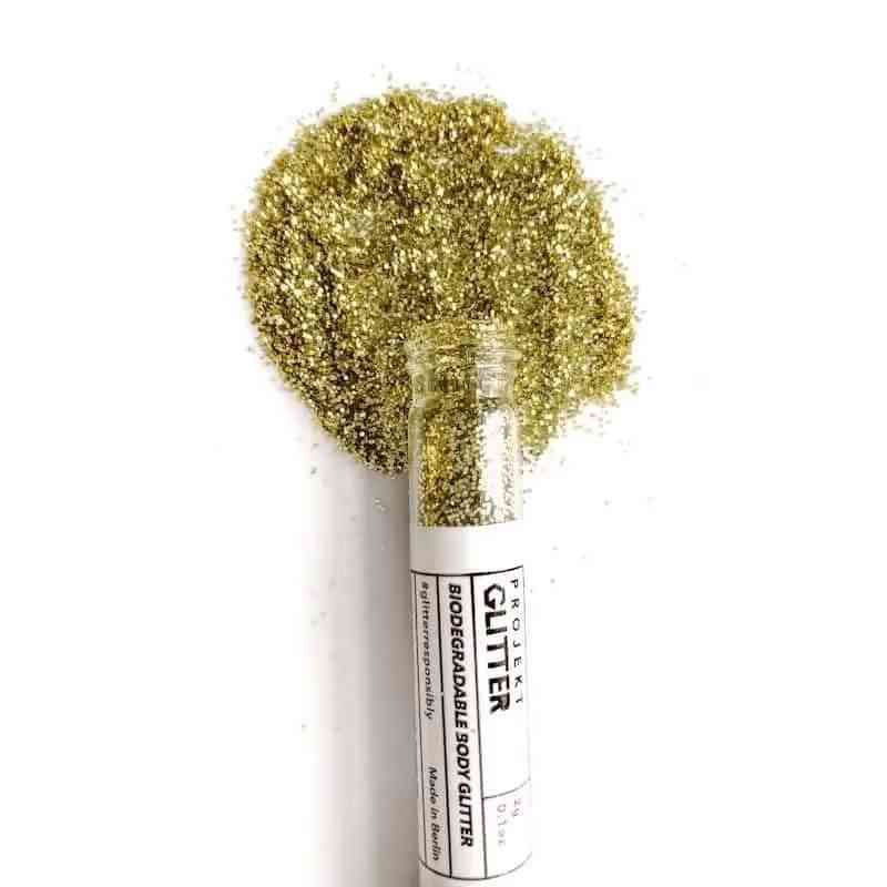 Glitter ecologici oro pregiato