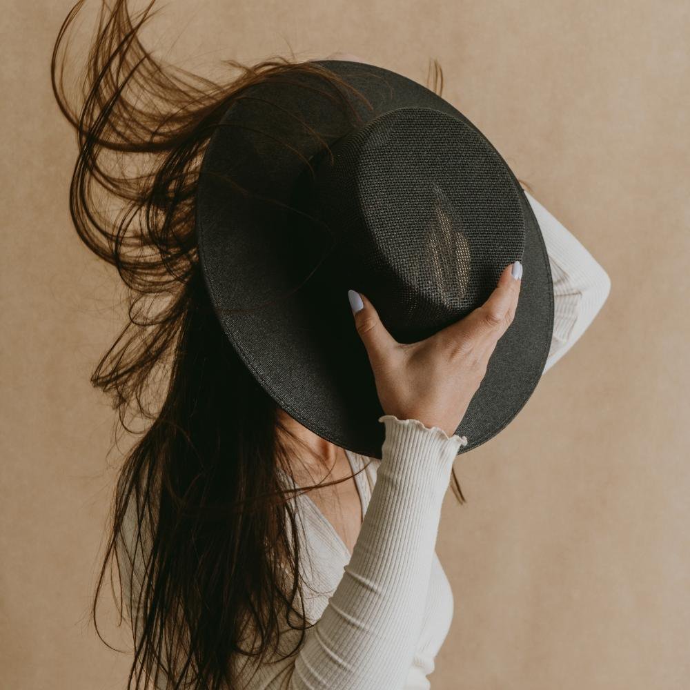 Guadalajara · Black boater hat