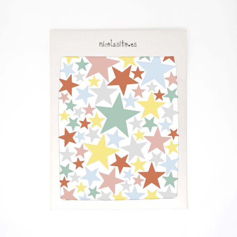 Vinilo Estrellas Pastel