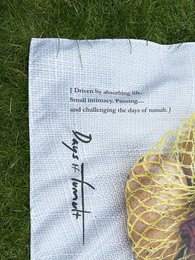 Devoted Passion - 140x180cm picnic plaid + tote bag