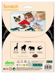 Scratch Stickers - Safaridieren