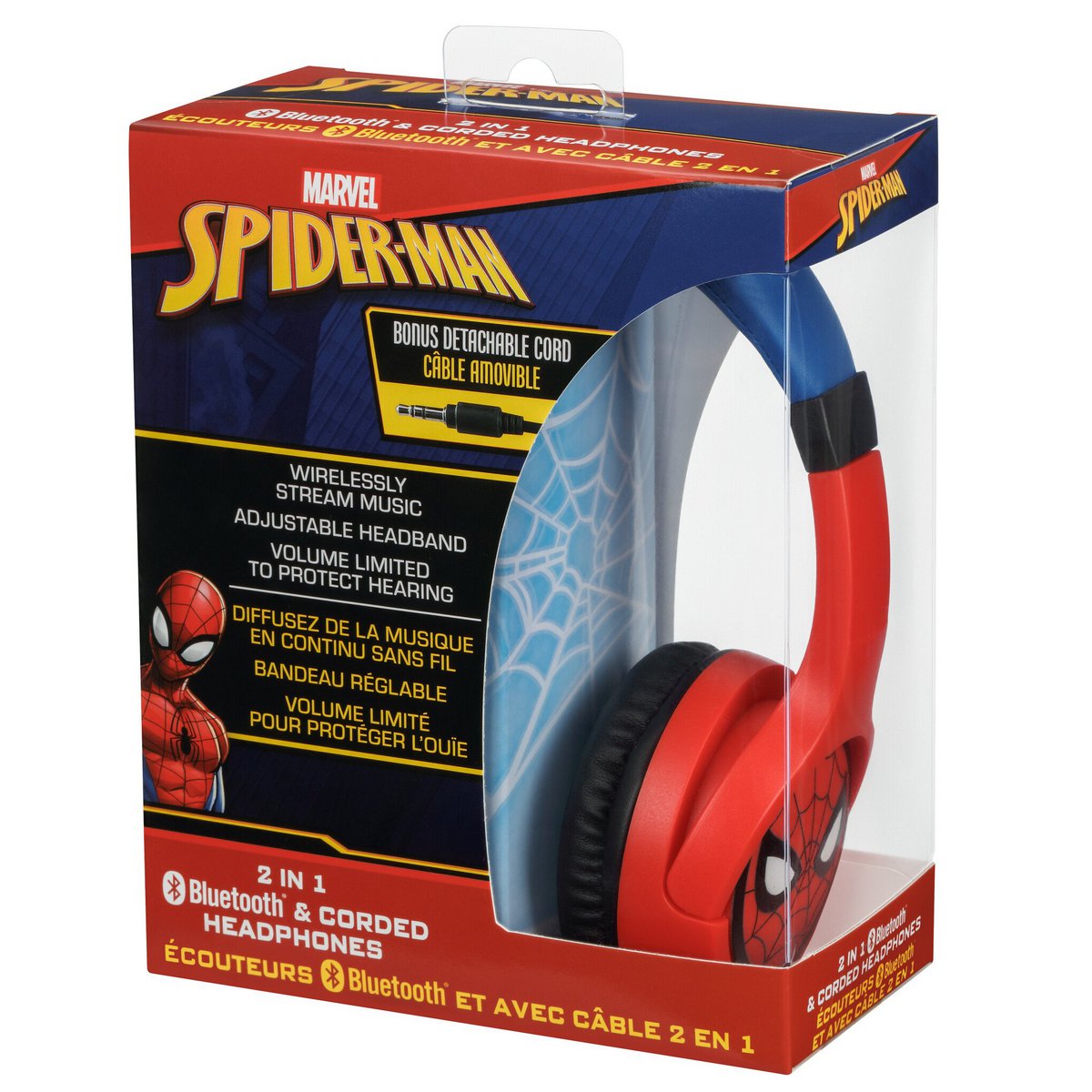 Spiderman - Junior Bluetooth -Kopfhörer