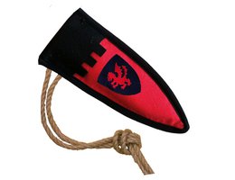 DAGGER SOFTIK RED + DRAGON POUCH - ST706F