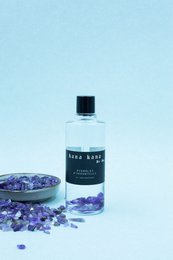 Immortelle hydrosol and amethysts