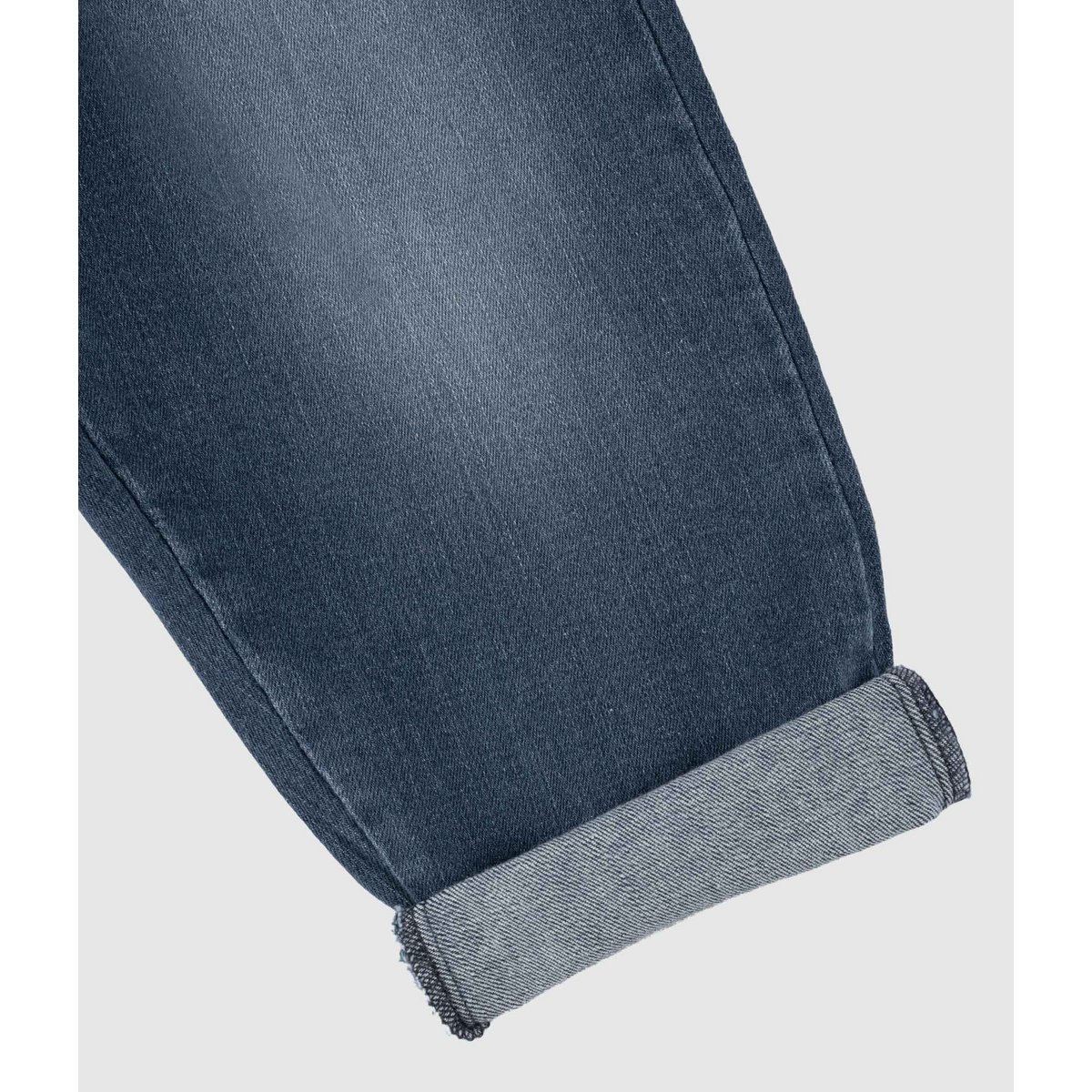 Baggy denim jeans til drenge – Mid Wash