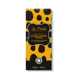 La Perla di Torino - Caramel, zout & koek chocolade reep