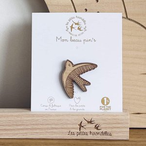 Wooden pins - Swallow