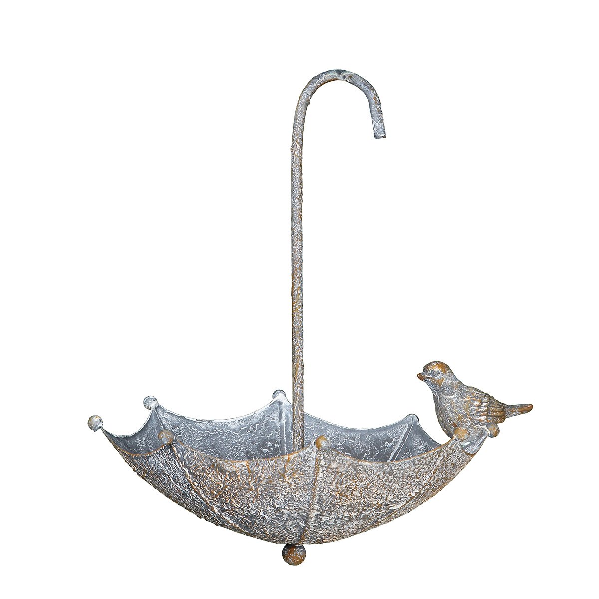Vogelfutterstelle - Regenschirm - Metall