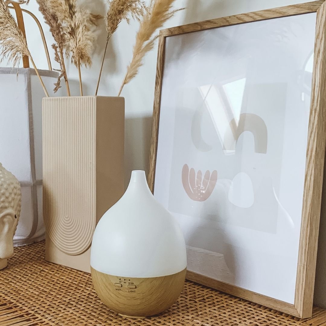 Close 2 Nature 2.0 also night light - Geurwolkje® Diffuser - Light wood - 200 ml - Recommended retail price €44.95