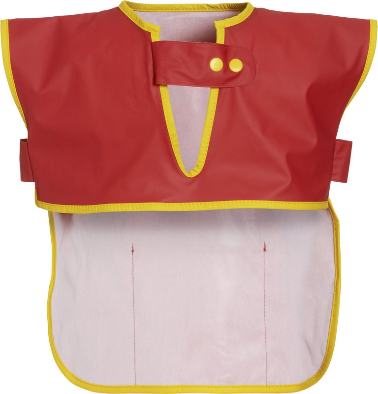 Delantal para pintar - rojo