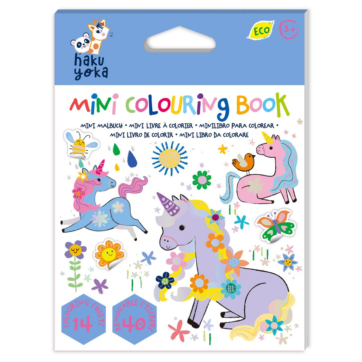Mini Kleurboek - Eenhoorn