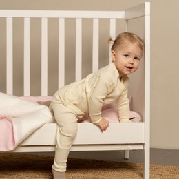 Ensemble manches longues enfant 250 Merino Natural