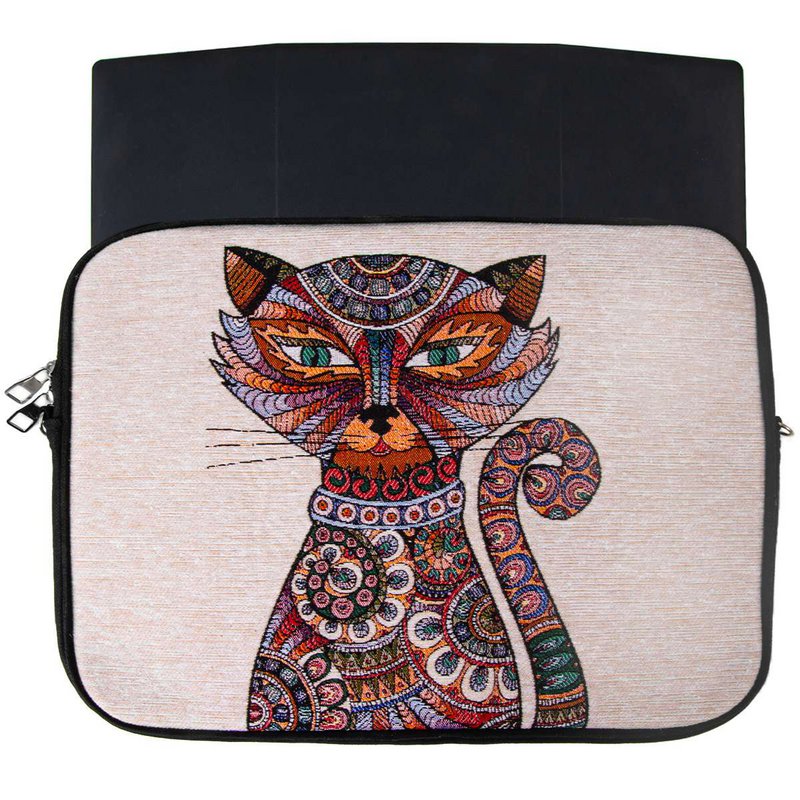 Laptoptasche - katteskæg - 38x28x2,5 cm