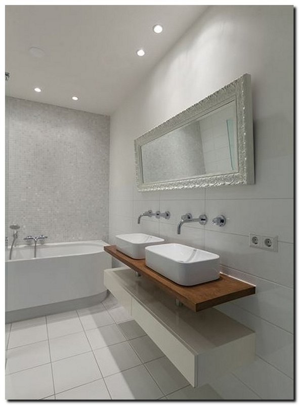 Mirror Sergio High gloss white