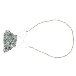 multifunctionele maskerclip met witte parel