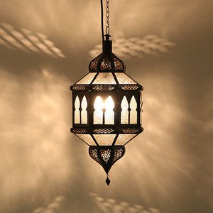 Lantern Trombia Biban white