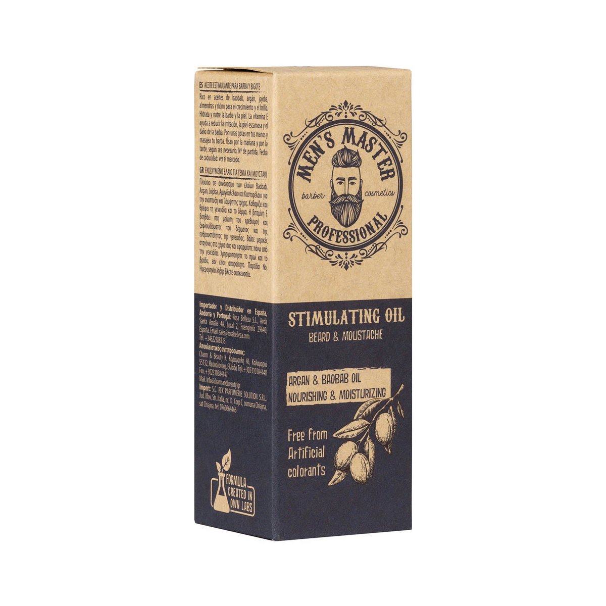 Stimulating beard oil - 30ml