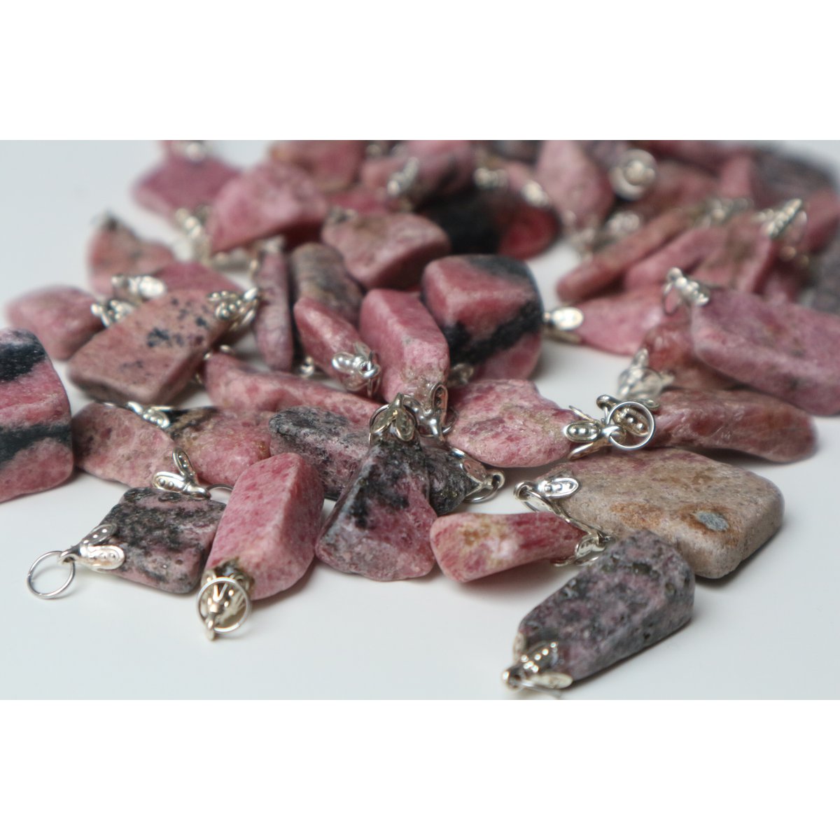 Rhodonite pendant